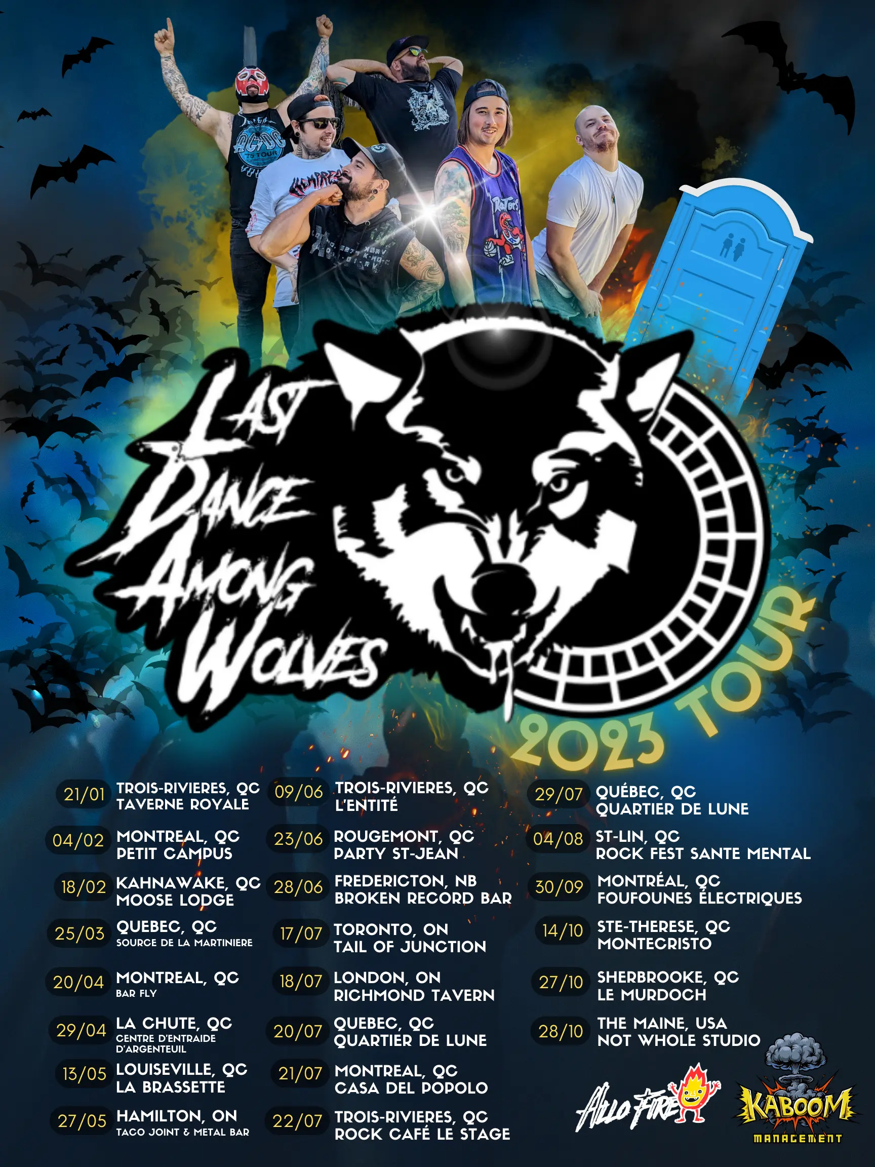 Upcoming Shows Dates 3